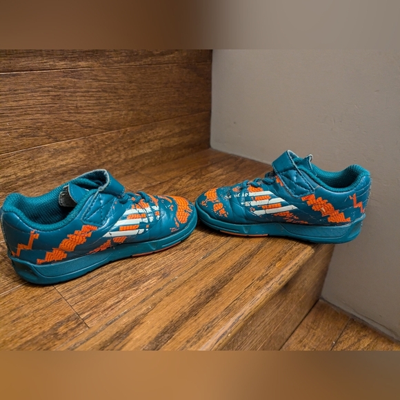 Adidas Boys Messi EL Performance ortholite Velcro Shoes toddler 7 - Picture 7 of 10